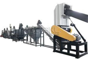 Quality 500KG/H Plastic Pet Bottle Recycling Machine Pelletizing 150kw Washing wholesale