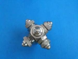 Quality 5 tips wide angle air&amp; water atomizing nozzle wholesale