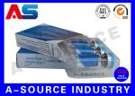 Anti - Fake Peptide Injection Laser 10ml Vial Storage Boxes Panton Blue And