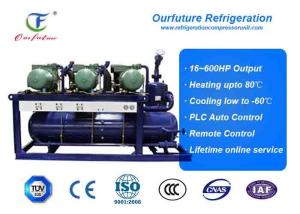 Quality 100hp R404a 2* 50hp Refrigeration Units For Cold Rooms , Cold Chain Logistic wholesale