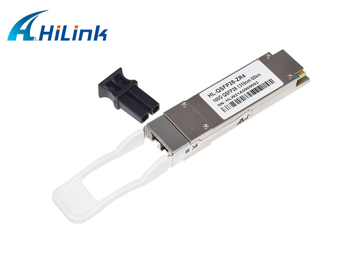1295~1304nm QSFP Module Transceiver 6.5W SOA PIN MUX DEMUX