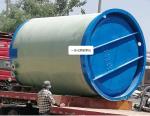 Prefabricated FRP Integrated Commercial Sewage Lift Station Industrial