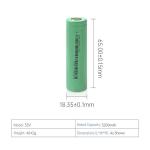 Electric 18650 Lithium Ion Battery Pack 3.6v 3200mah Chargeable