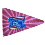 12 X 18" Sports Flag Single Reverse Knitted Polyester Pennant