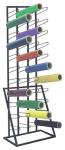 44 Vinyl Rolling Industrial Metal Display Stands with Wire Arms