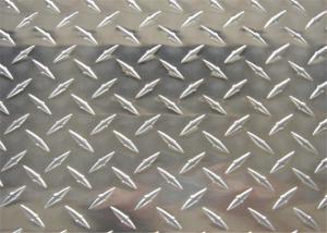 Quality Durable Aluminum Diamond Tread Plate / Diamond Plate Stair Treads For Building wholesale