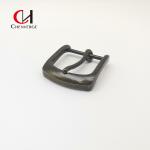 Copper Neutral Senior Anti - Old Metal Belt Buckles 40mm Street Cowboy Nostalgic