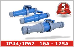 Quality 16A 32A 125A Waterproof Extension Socket Industrial Coupler IP44 IP67 wholesale