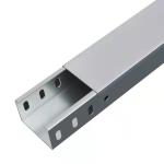 Galvanized Wireway Cable Tray / Electric Cable Trunking 50mm-1000mm