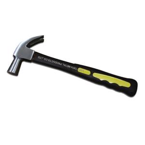 Quality British type claw hammer with fiberglass handle wholesale