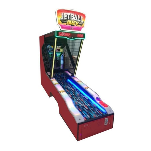 1 Player Ticket Redemption Game Machine Jet Ball Alley With Video Display