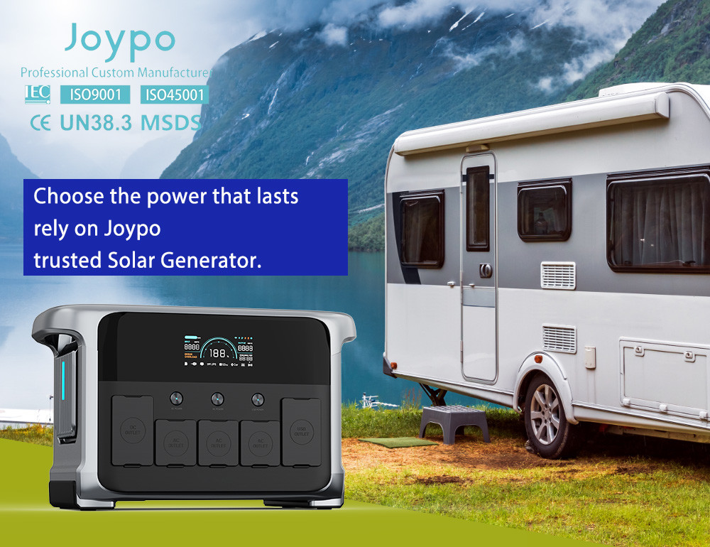 Rechargeable Portable Solar Powered Electric Generators 1200W For Van Travel And Party