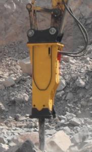 Quality 200-1500 Kg Hydraulic Breaker Hammer For Breaking Rock / Concrete wholesale
