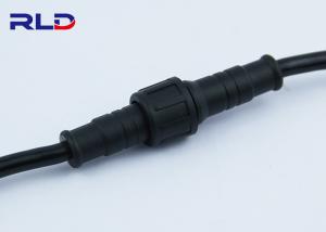 Quality Male Female Waterproof Plug Connector Plastic Assembly Straight Plug 3 4 Pin wholesale