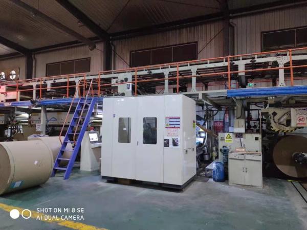 Dpack corrugator IOS9001 Listed Single Facer Machine Corrugated Paperboard