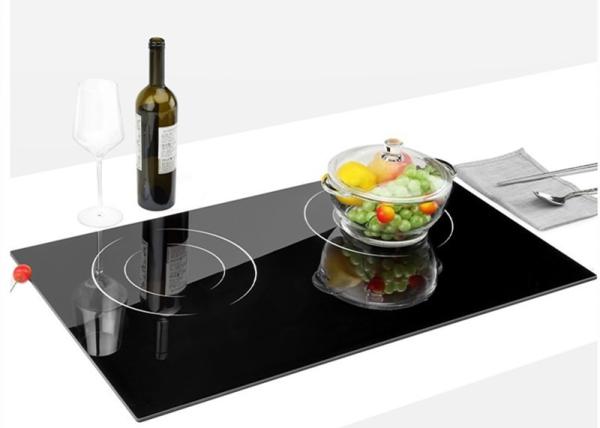 Cheap Touch Timer Double Burners 4400W Built In Combined Hob for sale