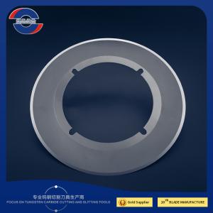 Quality 230x135x1.1 Corrugated Paper Slitting Blades Wear Resistant Silver wholesale