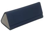 Faux Leather Personalised Logo Triangle Sunglasses Case
