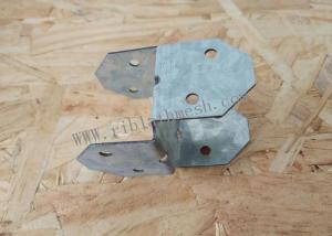 Quality 1.2mm Galvanized Wooden Connectors Metal Nail Plate For Wood Construction wholesale