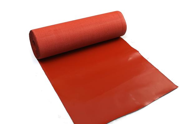 Fire Retardant Single Side Fiberglass Silicone Coated Cloth Wall Roof Covering