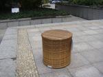 Poly Rattan Waterproof Lounge Bed , Rattan Conservatory Furniture
