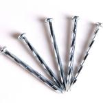 Straight Shank Diamond Tip Electro Galvanized Steel Concrete Nails 45# 55#