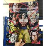 Triple Transition Flip Anime Poster 11''X17'' Dragon Ball Z Anime 3D Posters For