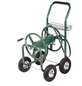 Convenient Garden Hose Reel Cart easy Maintenance Hose Cart With Wheels