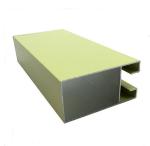 OEM Drawing Beige T3 T8 Aluminum Window Profiles