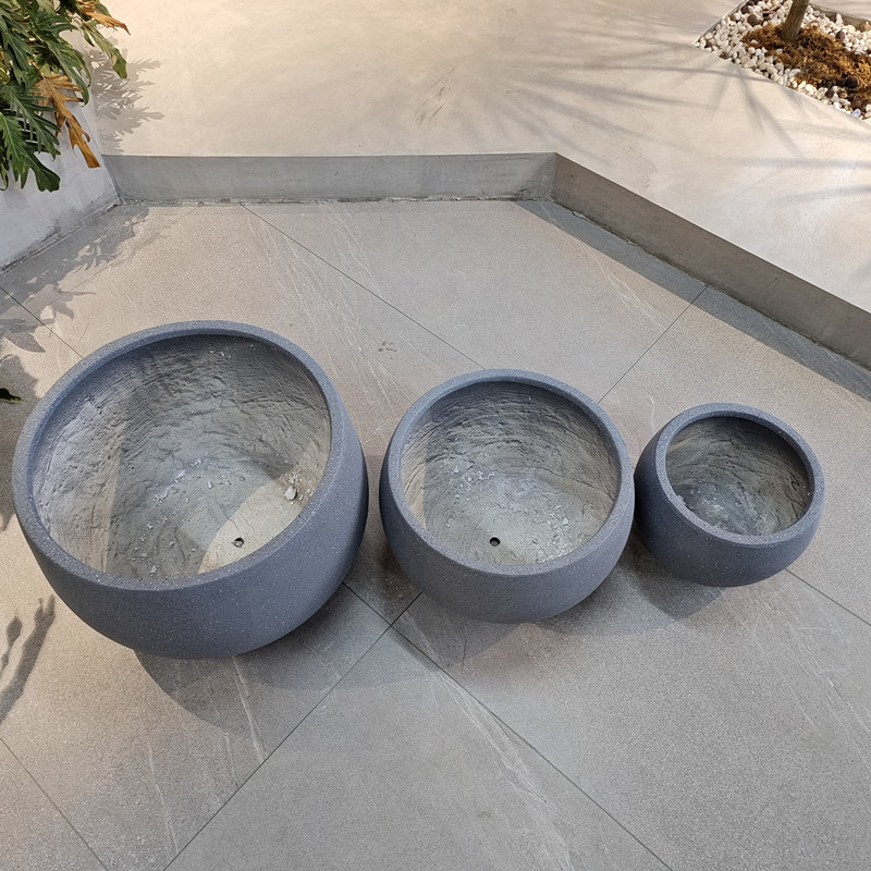 Shop The Latest Collection Of Fiber Clay Planters For Outdoor Space