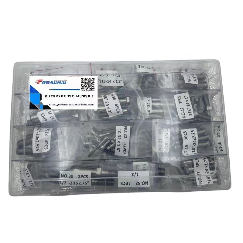 Complete Grade 8 Triple X Sprint Car Bolt Kit for Sturdy Q/C R/R S/P PLUS and Titanium Chassis 2021 Universal Fitment