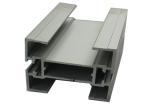 T4 , T5 Machined Aluminium extrusion Profiles With White Anodized