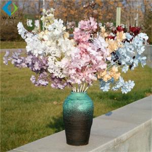 Quality Peanut Leaf Artificial Flower Bouquet Plastic Material For Wedding Scene Setting wholesale