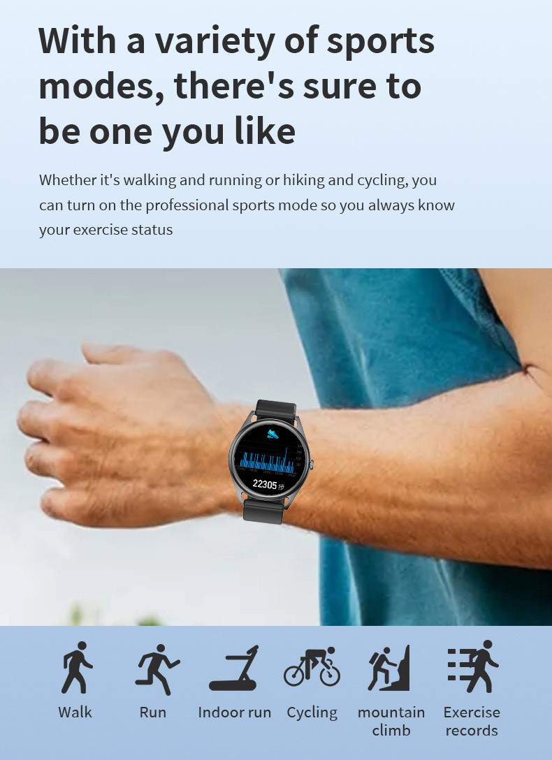 GR5515 Heart Rate Blood Pressure Swimming Smart Watch IP67