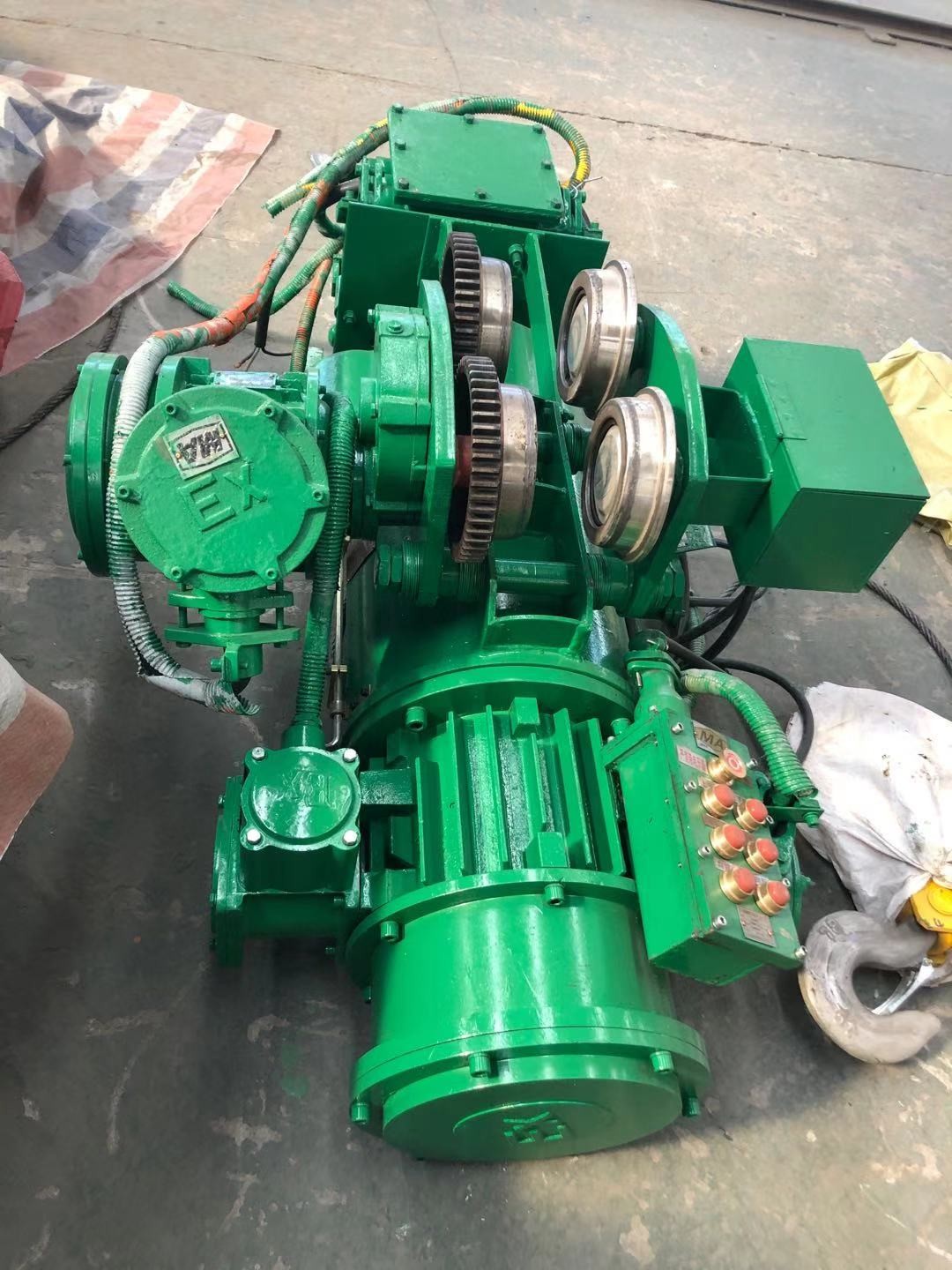 China crane1T BCD explosion proof electric hoist, hoist, wire rope electric Trigonella, dust explosion proof hoist