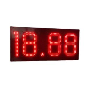 Quality Remote Controllable Waterproof LED Display Board Oil Price Sign For Gas Station wholesale