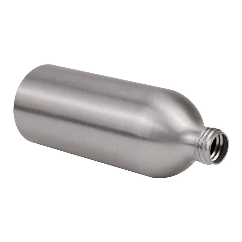 OEM ODM Aluminum Cosmetic Bottles Silver 1-8 Ounce Lotion Bottles