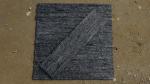 8mm Thickness Black Quartzite Exterior Veneer Stone Panels
