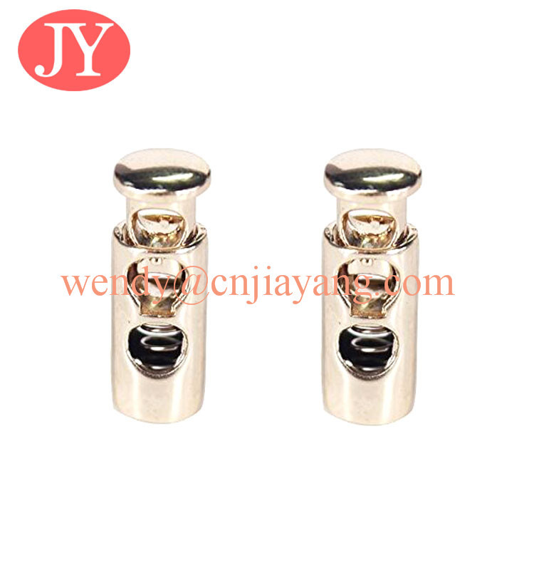 jiayang High quality metal cord stopper cord end for clothing