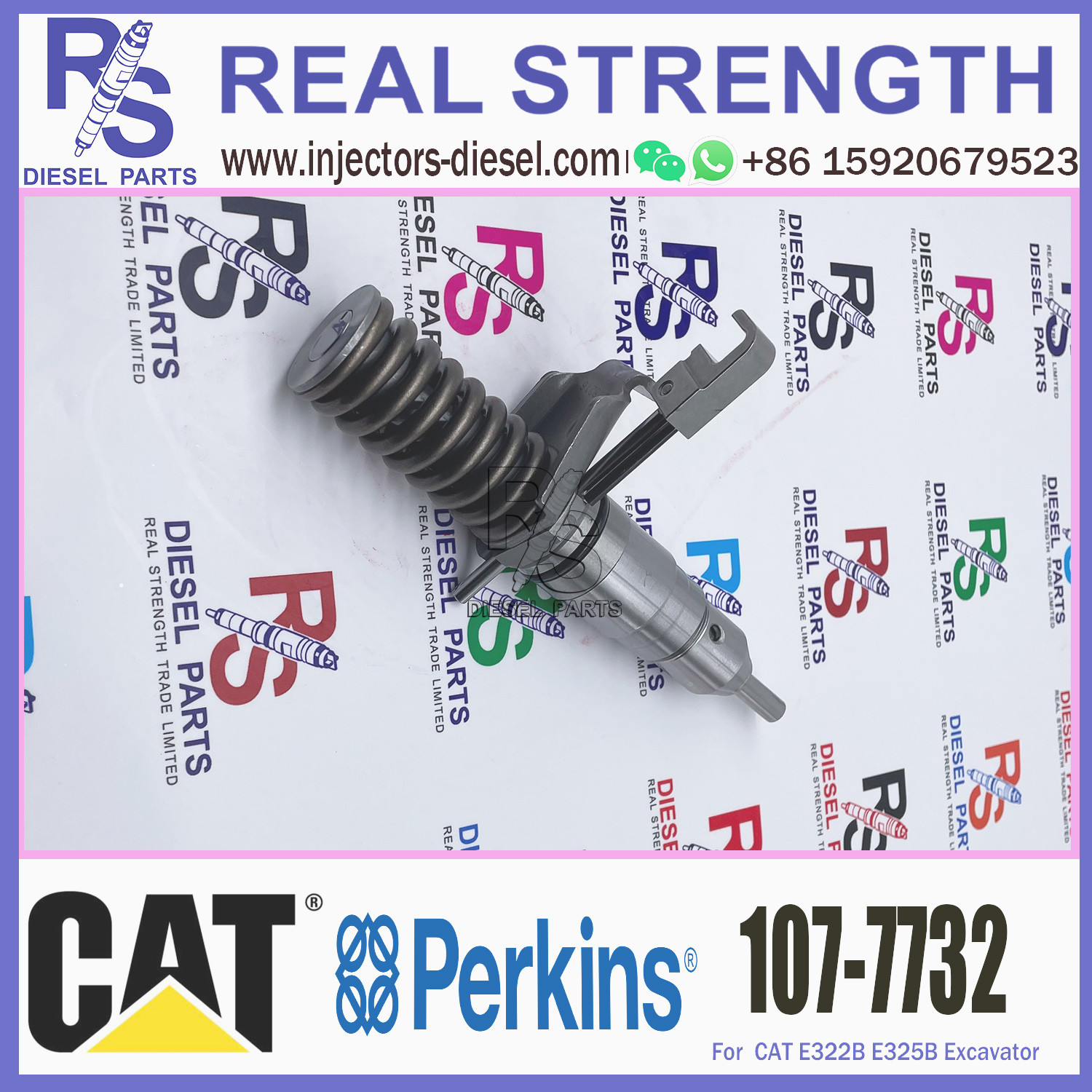 3114 3116 Caterpillar 3126 Fuel Injectors 1077732 107 7732 107-7732
