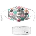 Women Non Disposable Printed Face Mouth Mask