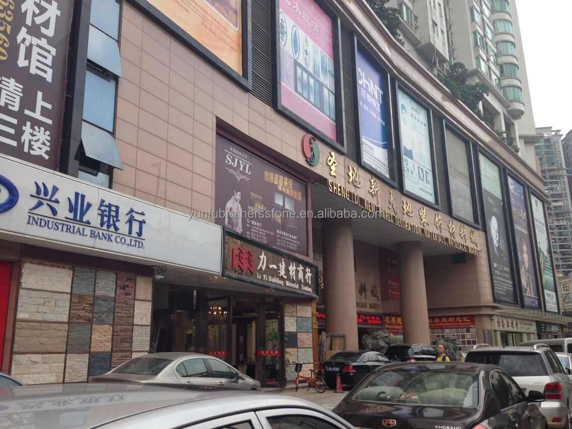 Cut-To-Size Granite for Exterior Wall Cladding Modern Design and High Density