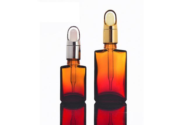 1 Inch 0.05mm Essential Oil Glass Bottles , Essential Oil Glass Vials With PP