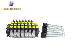 Quality Hydraulic Command 100 Liters DCV100-7 Section Valves For Road Rescue Vehicle wholesale