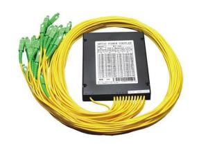 Quality Single Mode Fiber Optic Coupler 1x32 PLC Optical Splitter with 3mm G657A Fiber Cable wholesale