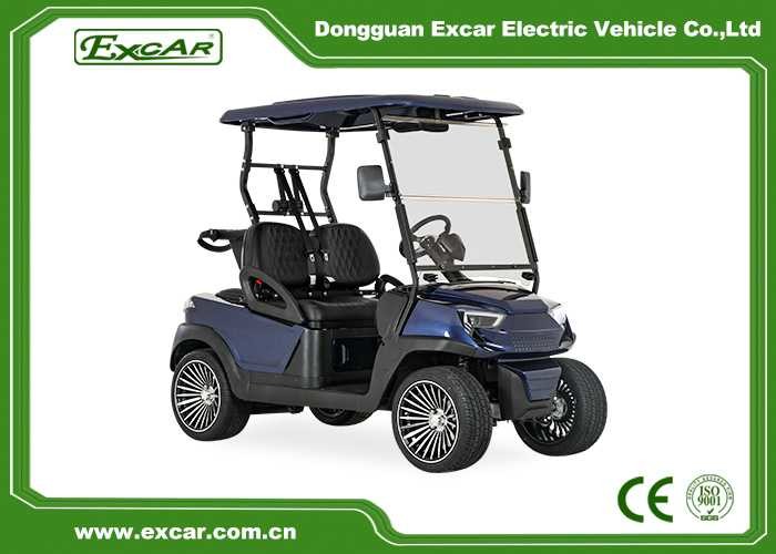 Excar Color Customized Electric Golf Cart 2 Seats Off Road Club Car