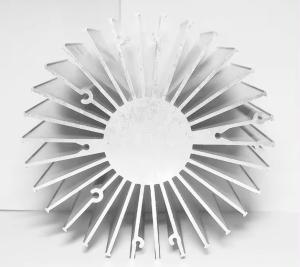 Quality Factory Wholesale Sun Flower Extrusion Heat Sink Aluminum Extrusion Sunflower Heat Sink Profiles wholesale