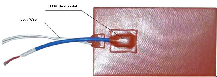 Industrial Silicone Rubber Heater For Electric Heating / Medical Equipment