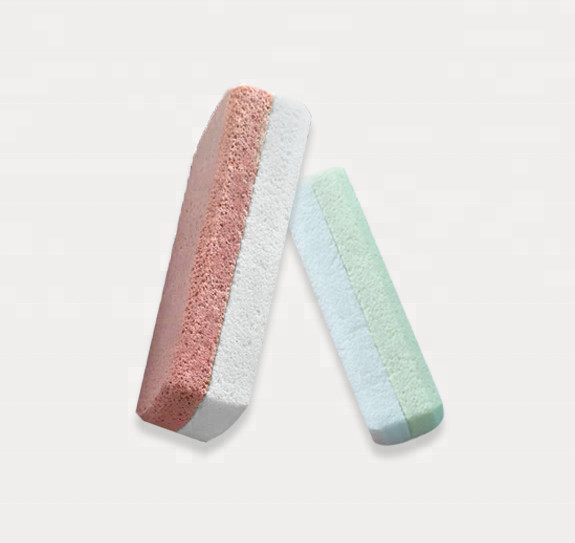 Colorful Two-Sided Glass Pumice Stone For Callus Remover