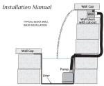 300mm Stainless Steel Waterfall Jet